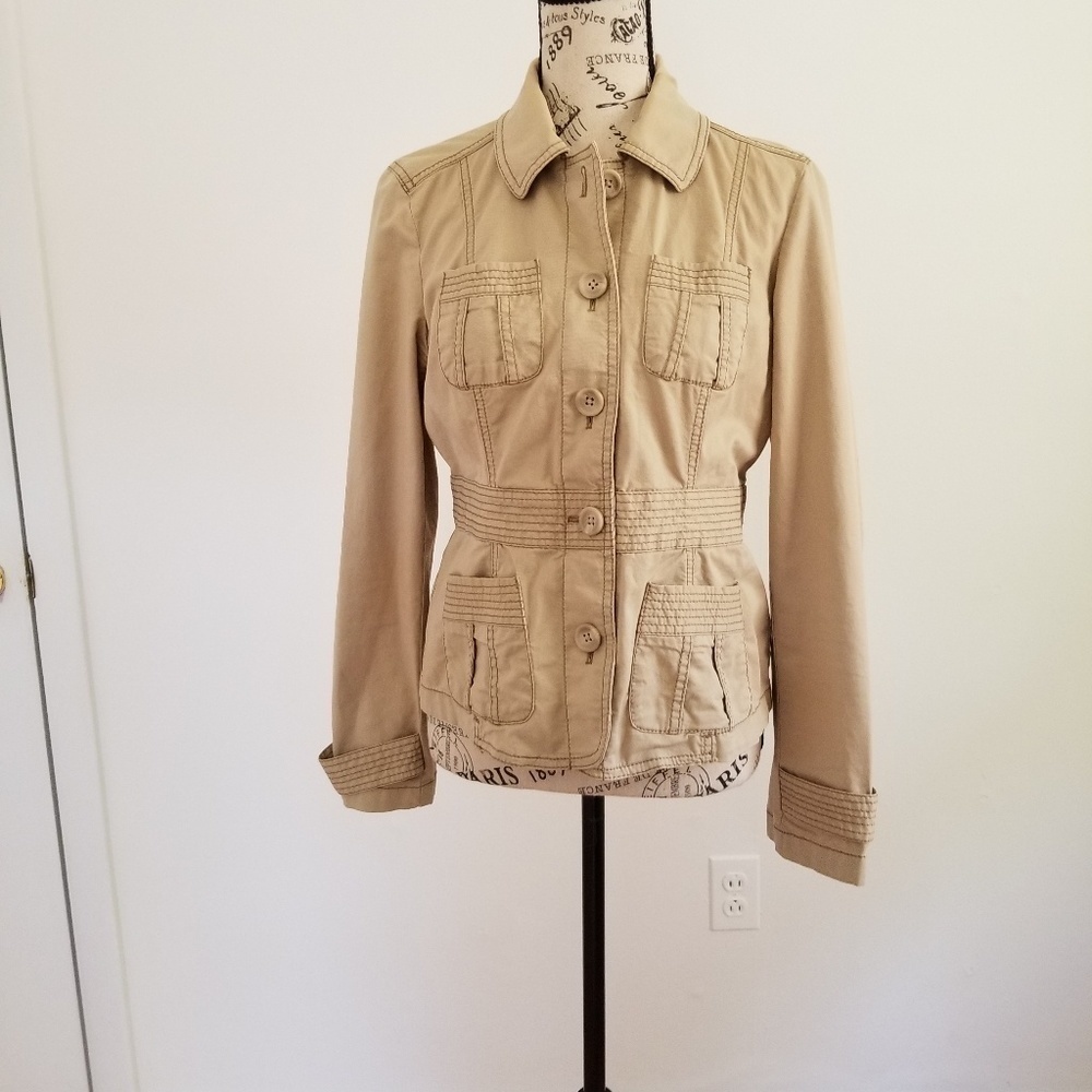 LOFT khaki blazer